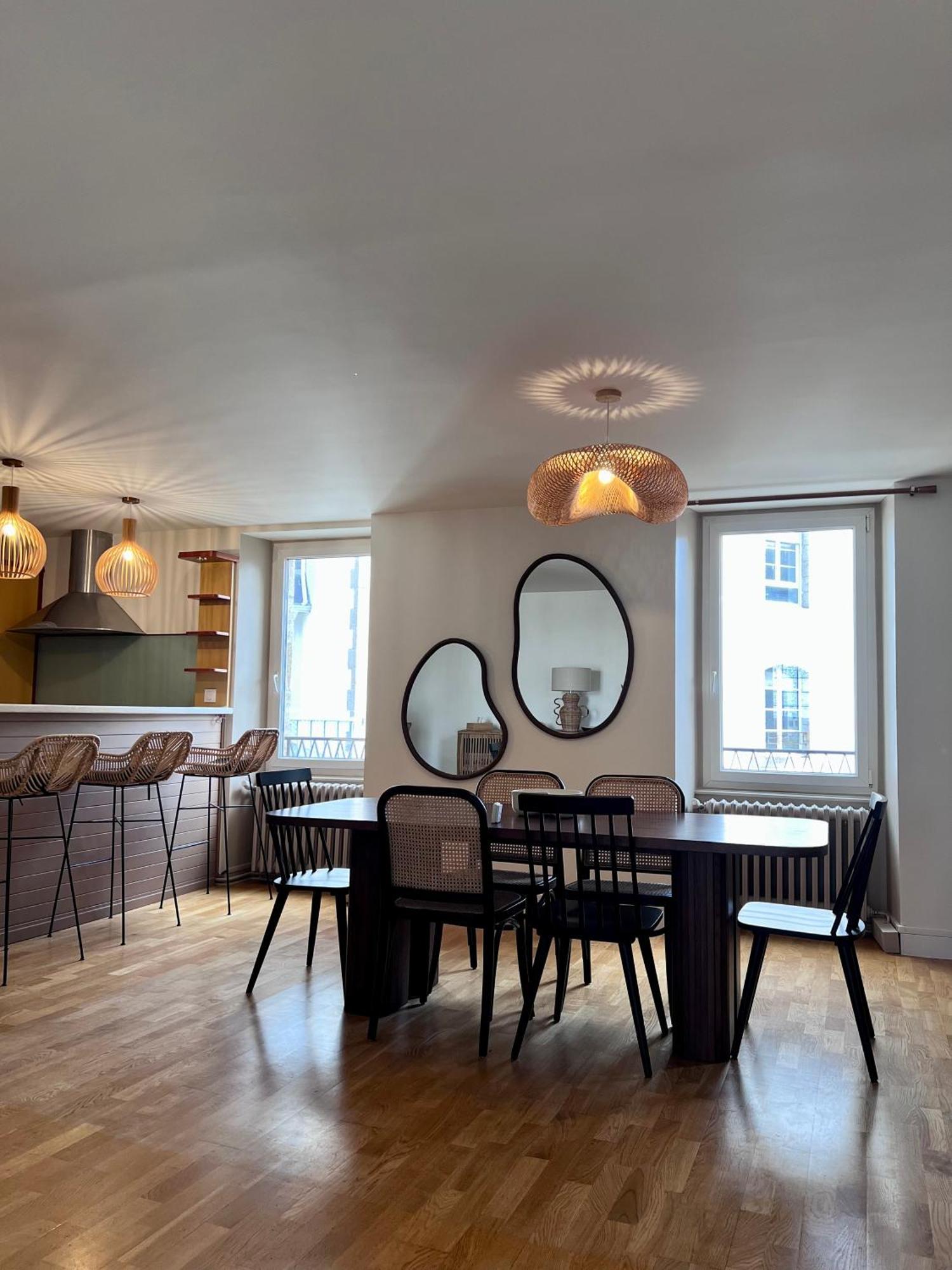 Grand Appartement Ultra Moderne Plein Centre, Plage A Pieds, Avec Parking Concarneau Eksteriør billede